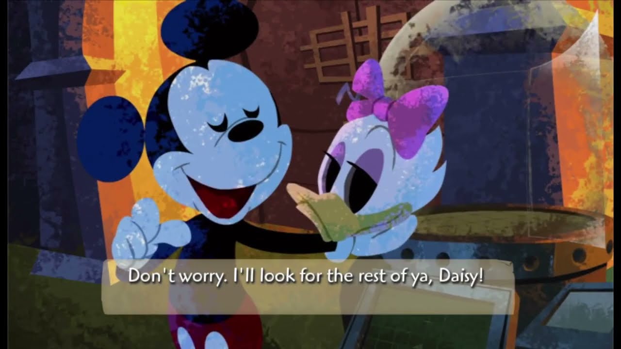 No commentary Epic Mickey (Paint Path) EP12 - Ventureland