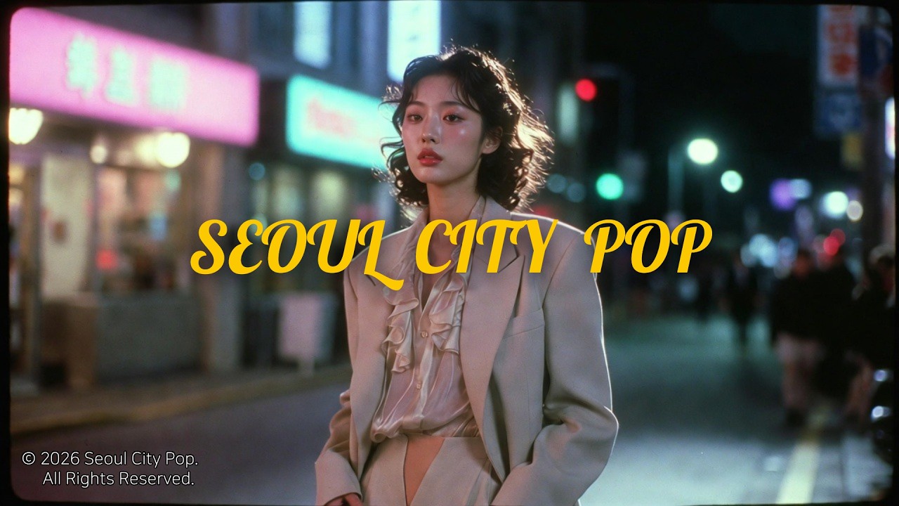 Korea City Pop | 1980's 불빛 가득한 도시 서울의 감성  🌃  80년대 서울 시티팝 | 드라이브 · 작업 · 노동요