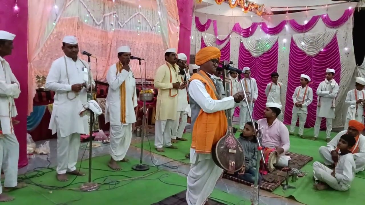 राग यमन,गोड गायन, गायक हभप किशोर लढे, हभप शाम धनोकार,कीर्तन हभप रामकृष्ण महाराज आंबुस्कर,कान्हेरी