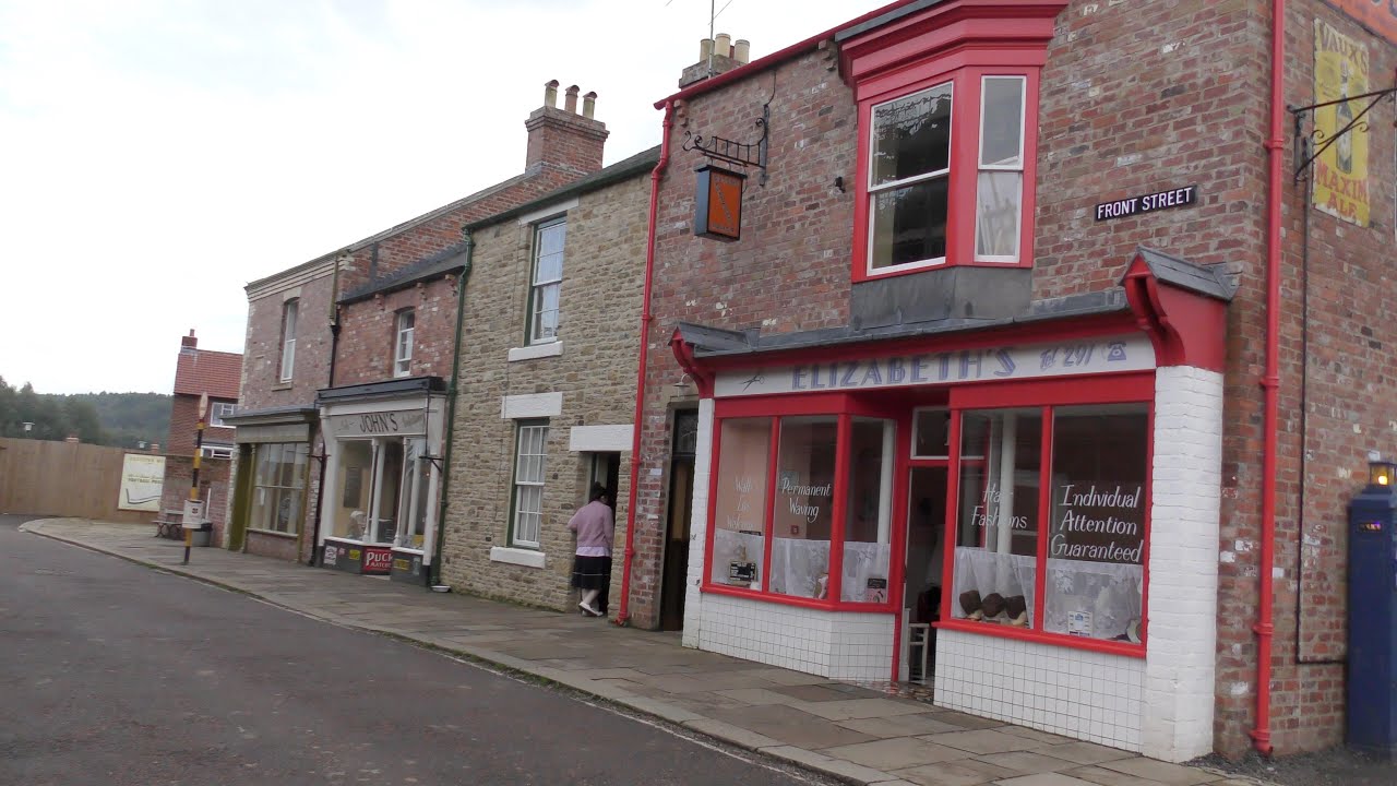 1950s Town at Beamish 4K