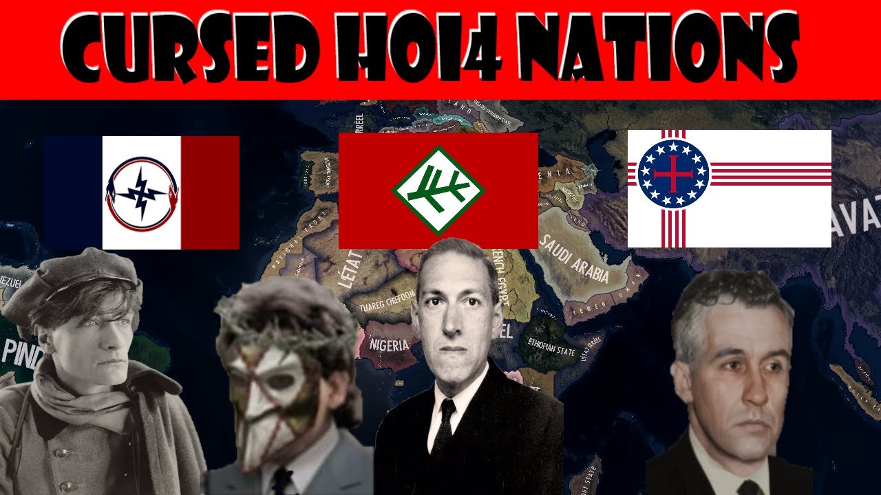 Anthems of Hoi4 Mods' Most Cursed Nations