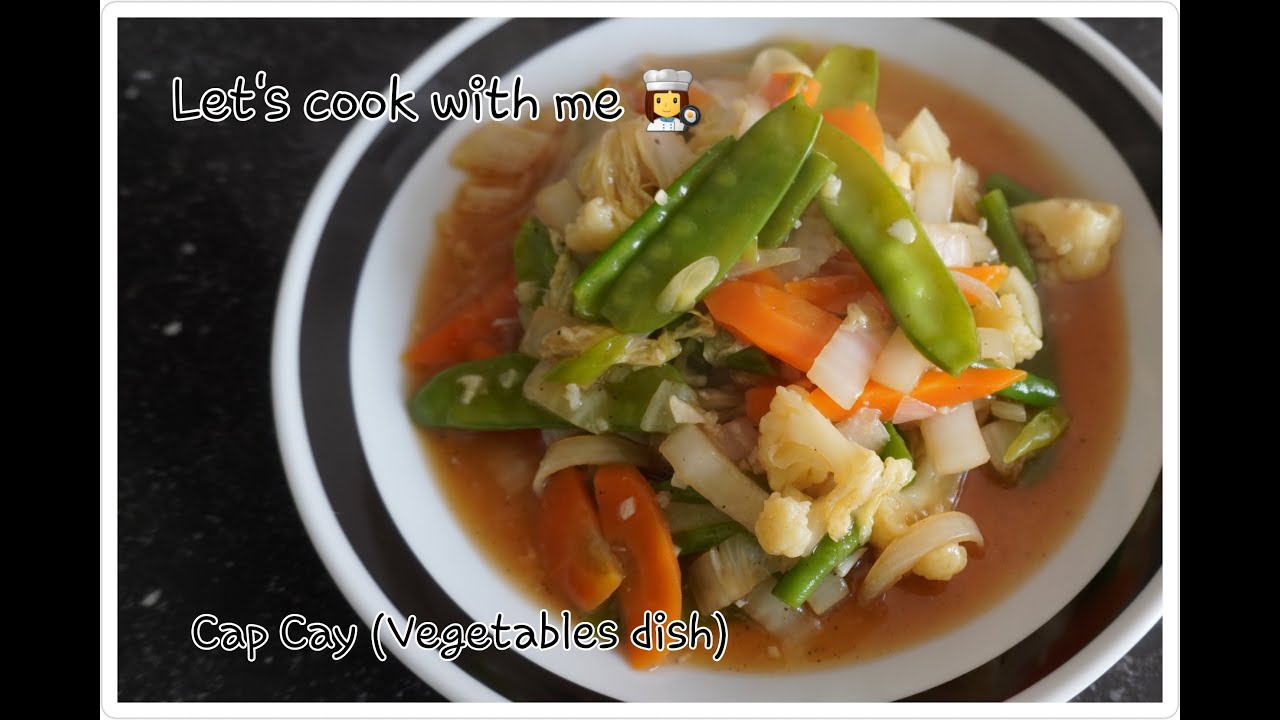 Cap cay || Cap cai || Vegetables dish || Stir fry vegetables || Capcay kuah sayuran || VK13 (ASMR)