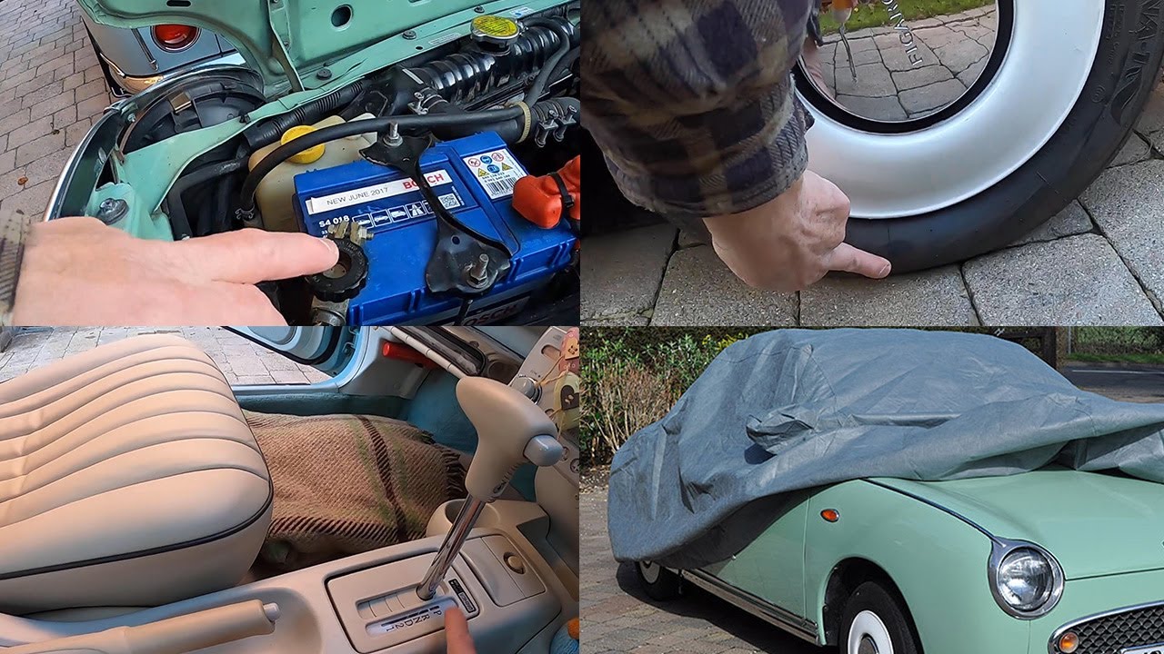 Storage – Laying up the Nissan Figaro