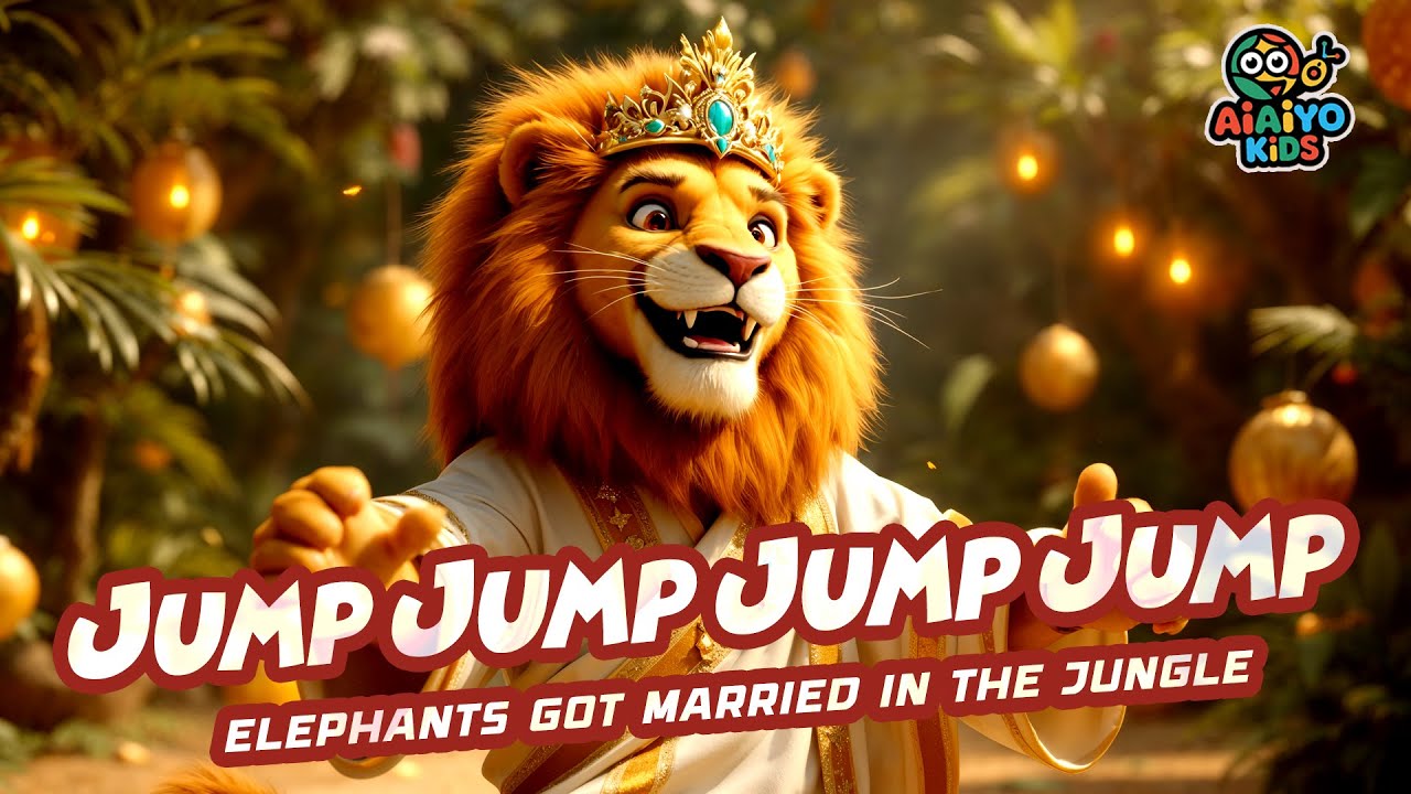 Elephant Wedding | Jump Jump Jump @Aiaiyokids |  Nursery Rhymes & Kids Songs 