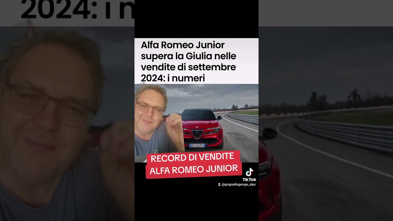 RECORD DI VENDITE ALFA ROMEO JUNIOR...