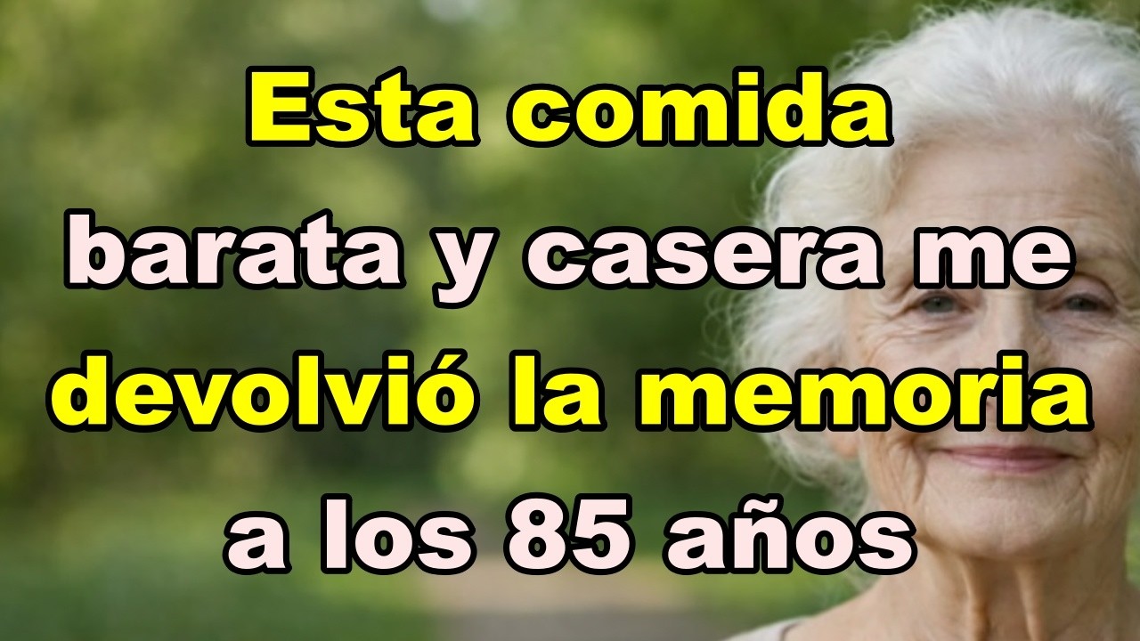 A los 85 años descubrí esto — en 7 días mi memoria volvió sorprendentemente