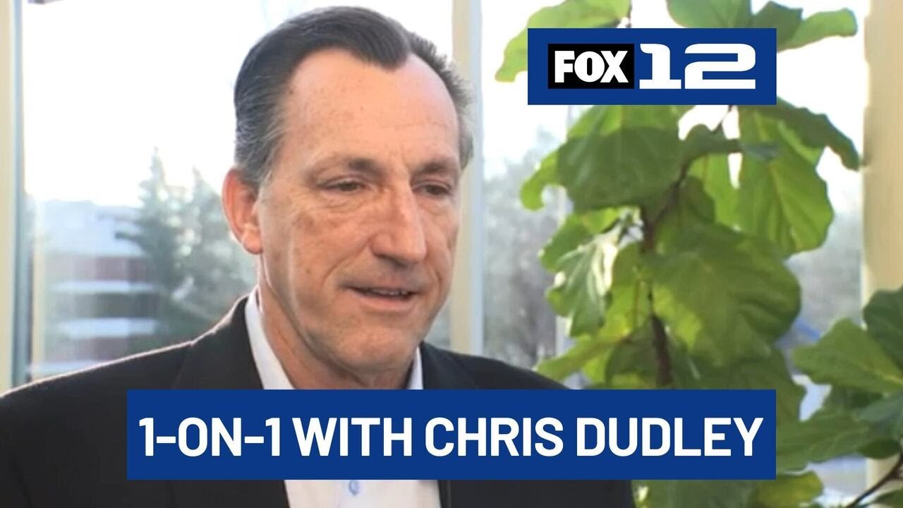 Former Blazer Chris Dudley talks to FOX 12 after announcing candidacy for Oregon governor