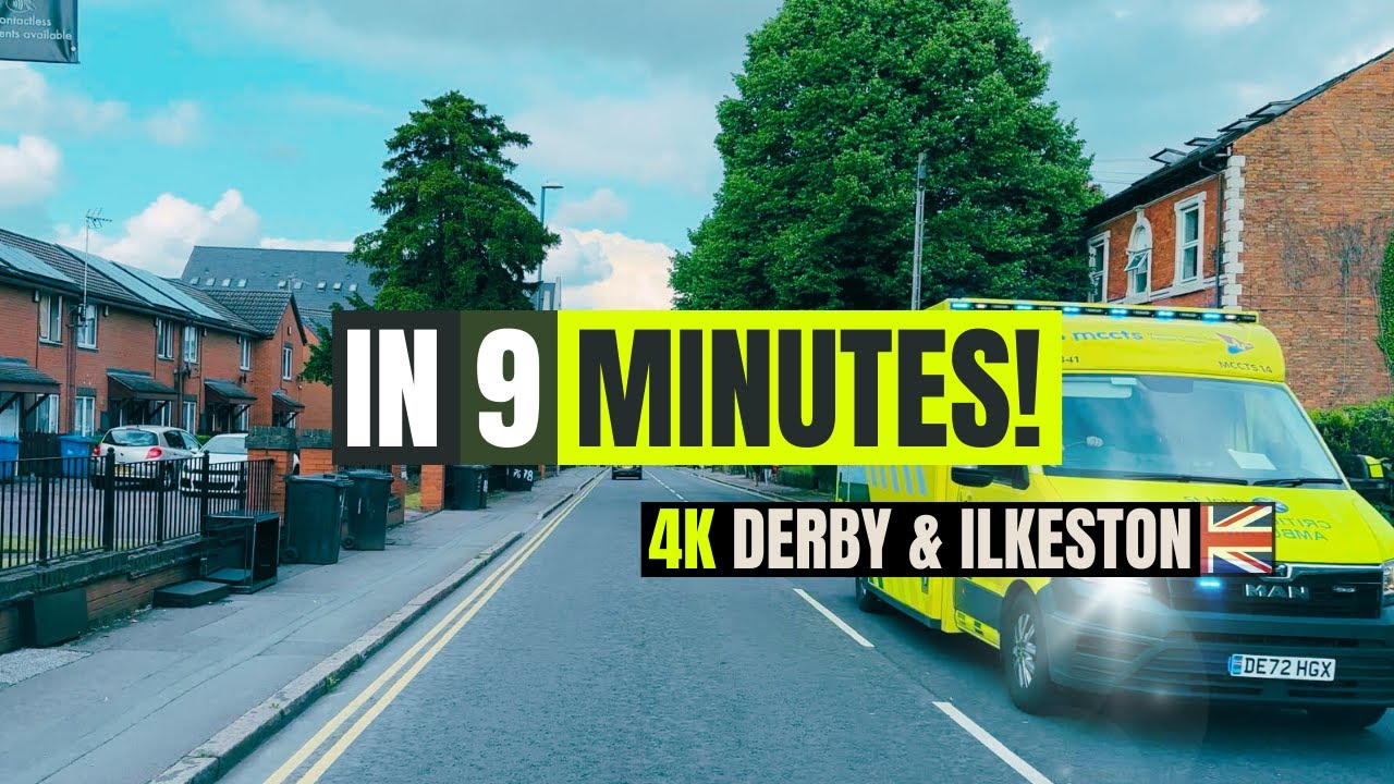 DERBY To ILKESTON By Car In 9 MINUTES | Driving In The UK