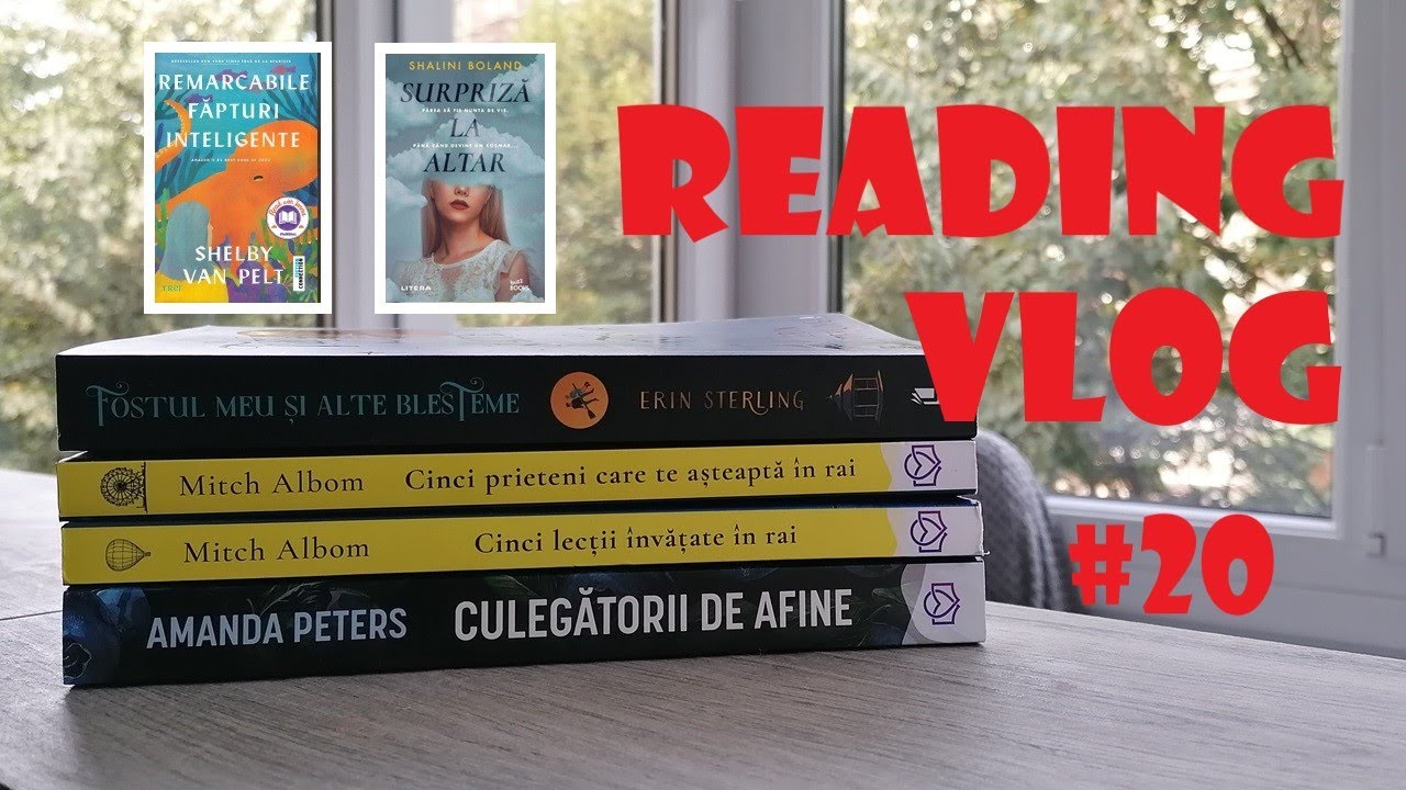 Reading Vlog cu de toate + 3 carti superbe ✨