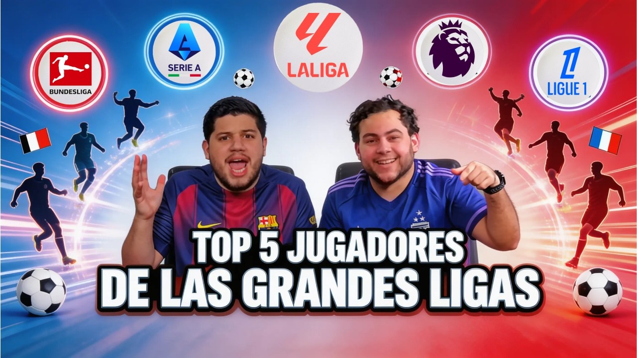 RANKING DE LOS 5 CRACKS DE EUROPA | LA LIGA, PREMIER, BUNDESLIGA Y MÁS