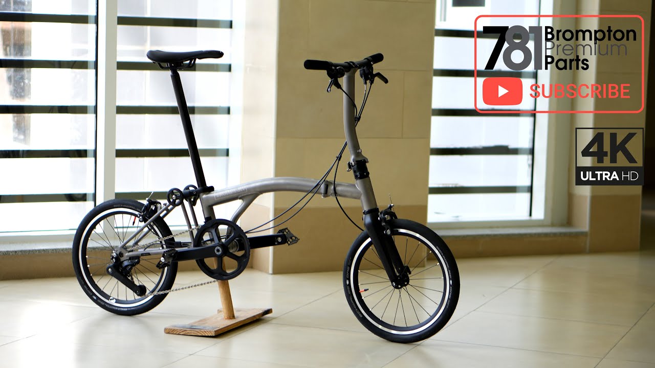 Making Brompton T line lighter without an upgrade (yet)! How much weight can you lose? Find out!