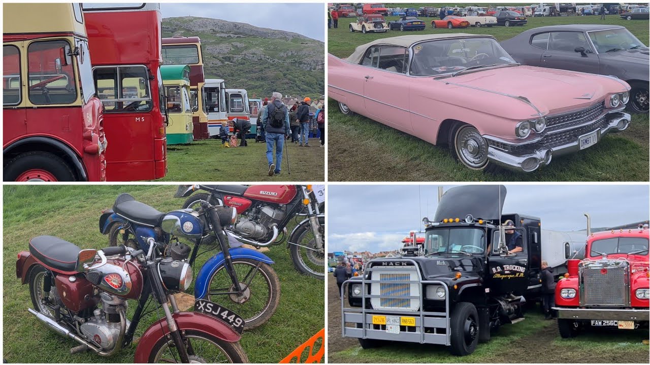Llandudno Transport Festival 2023: Trucks, vintage buses and historic cars