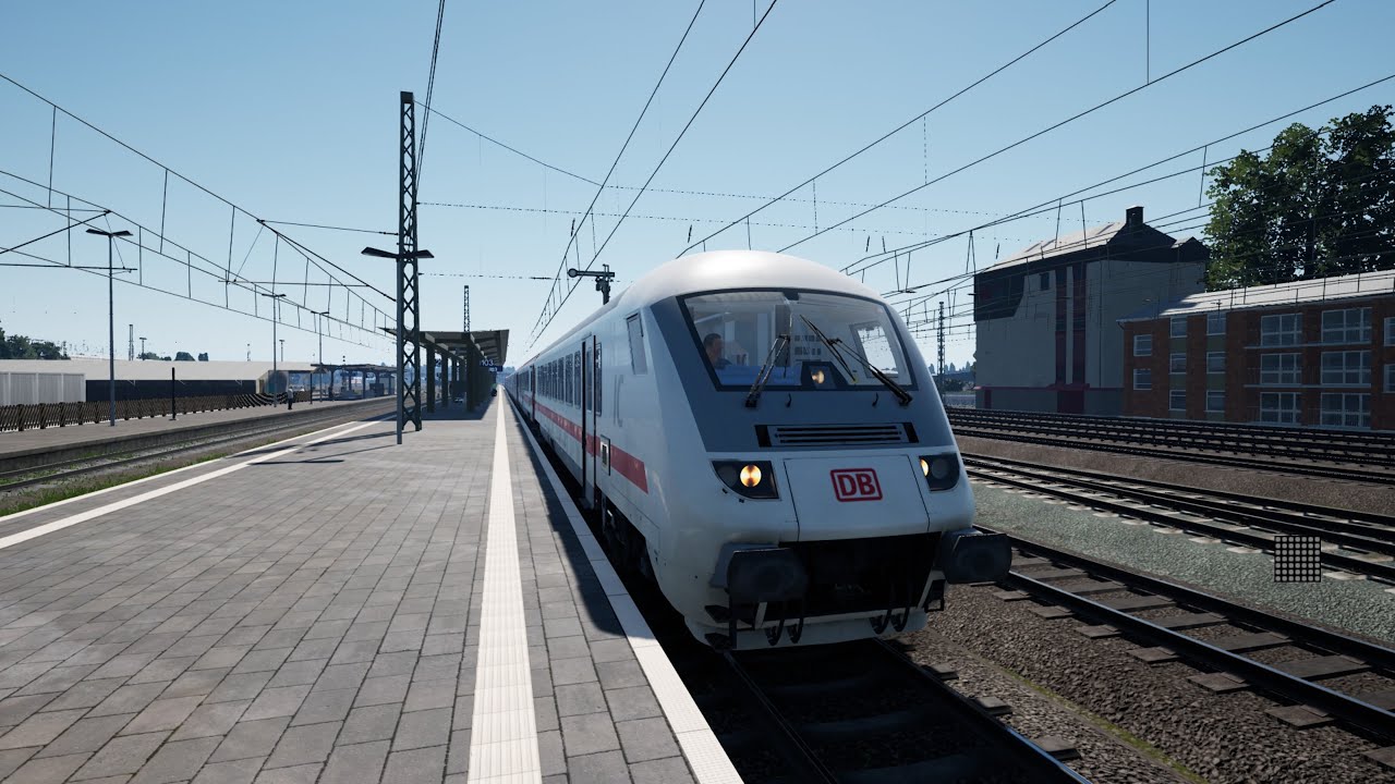 Train Sim World 5 IC 1 Steuerwagen Fahrt auf der Strecke Frankfurt-Fulda. TSW5 Gameplay
