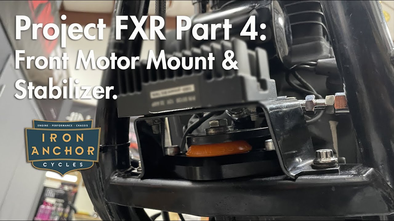 FXR Build Part 4 - Front Motor Mount & Stabilizer
