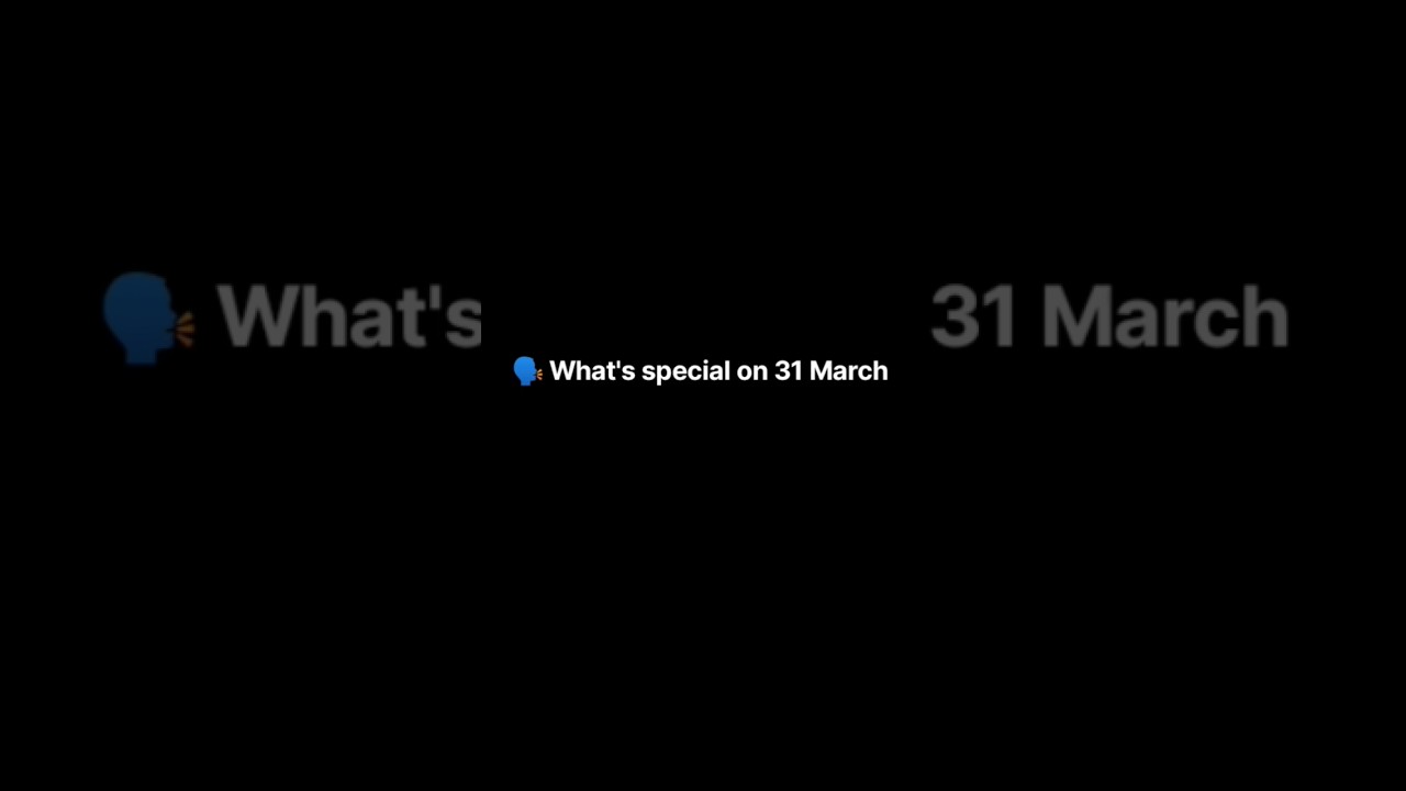 🗣️ what's special on 31 March?😍😱❤️#shorts #eid #eidmubarak #eidulfitr #ytshorts #subscribe #like