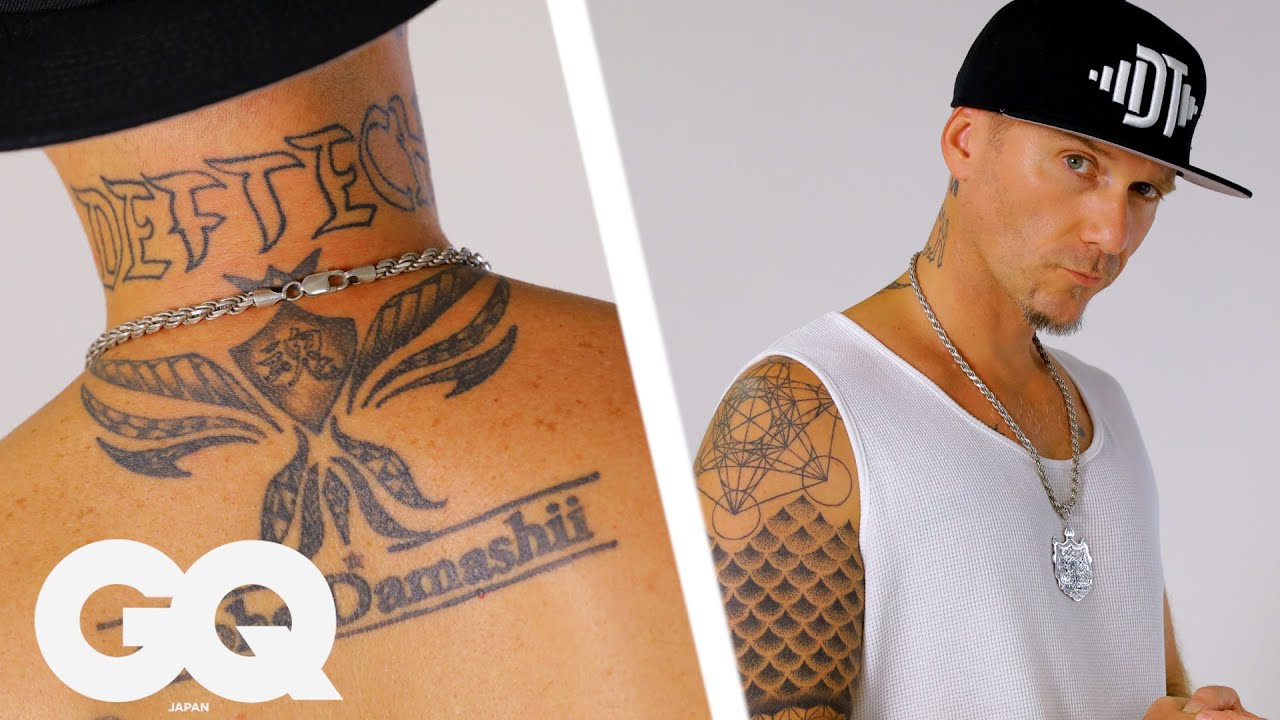 Shen（Def Tech）が体に刻んだタトゥーを紹介 | Tattoo Tour | GQ JAPAN