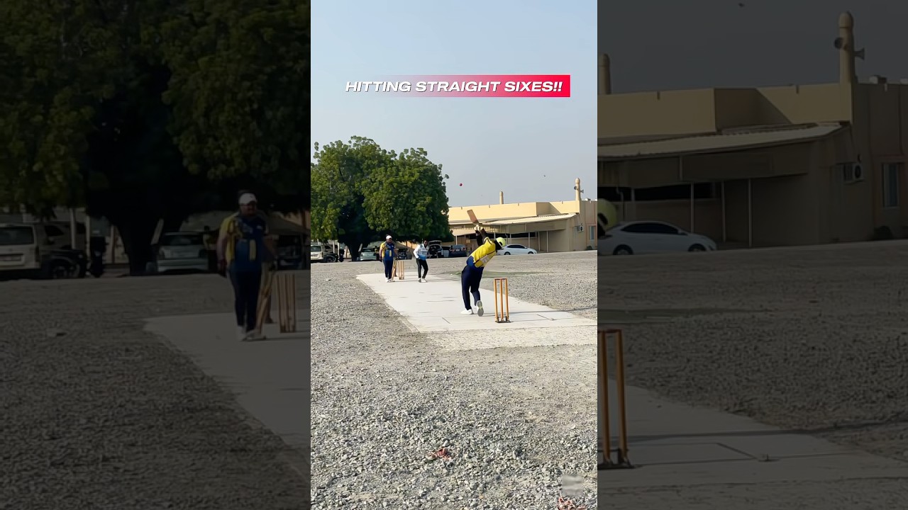 🔥HITTING STRAIGHT SIXES!💥🏏