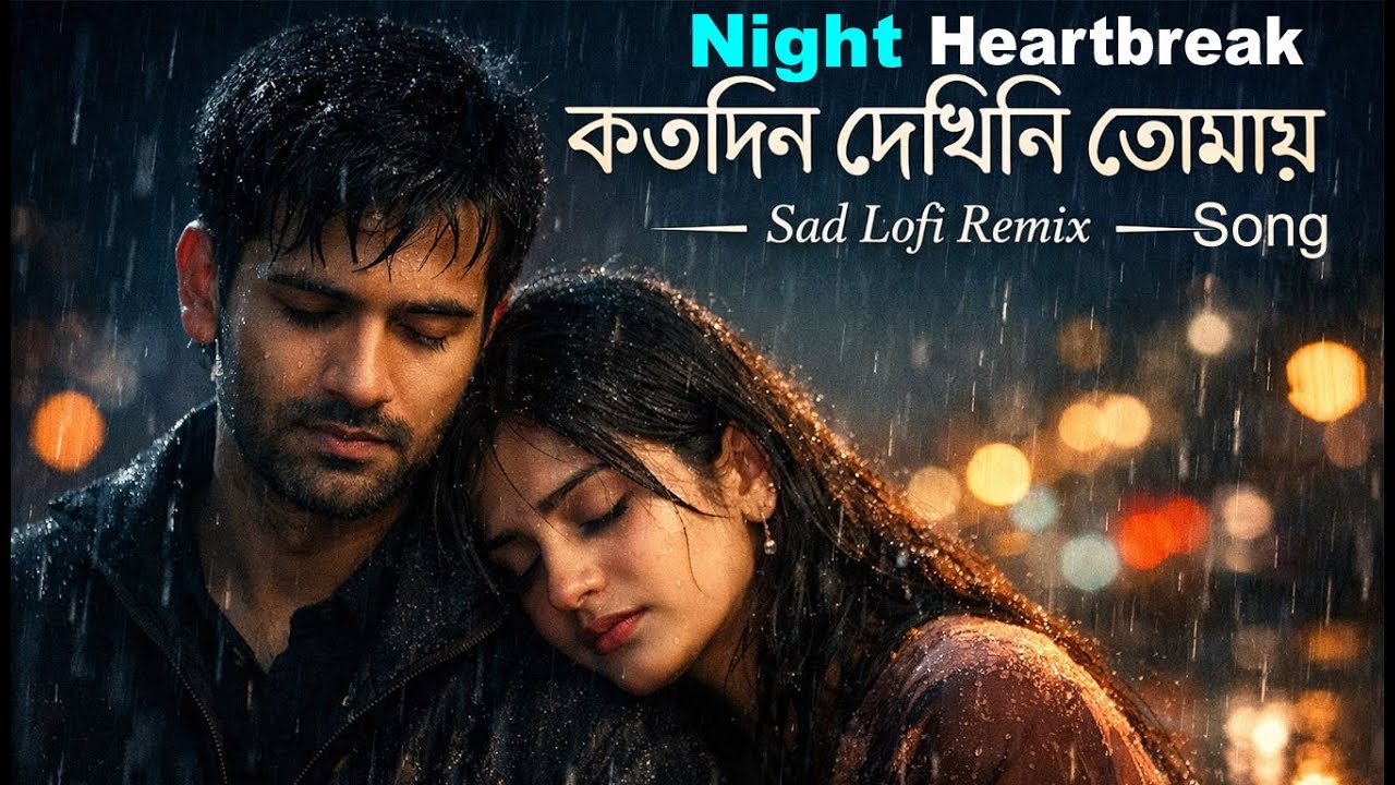 কতদিন দেখিনি তোমায় – Sad Lofi  Remix | Bengali Emotional Love Song 2026। Night Heartbreak Song
