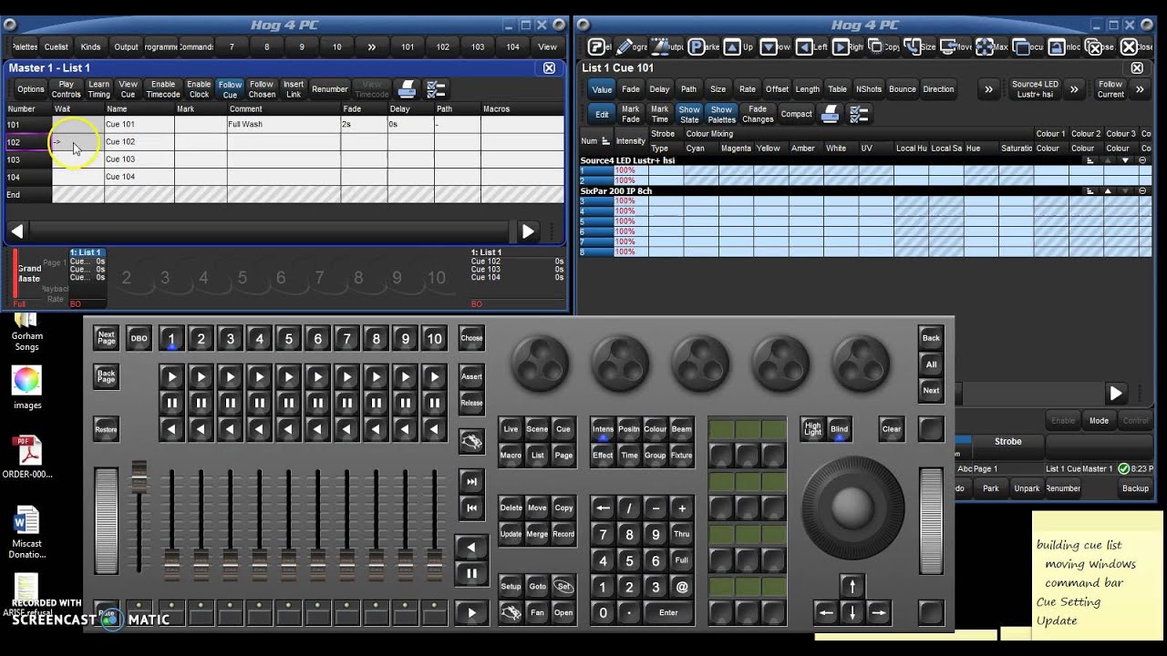 HOG 4PC Tutorial - Part 2 - Writing Cues
