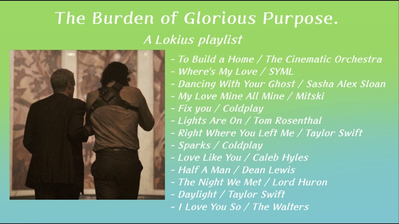 Lokius Playlist - The Burden of Glorious Purpose (Voice lines + visuals)