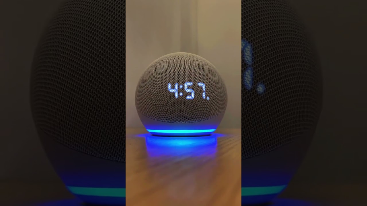 Echo Dot 5&ordf; gera&ccedil;&atilde;o com Rel&oacute;gio | Smart speaker com Alexa | Cor Branca