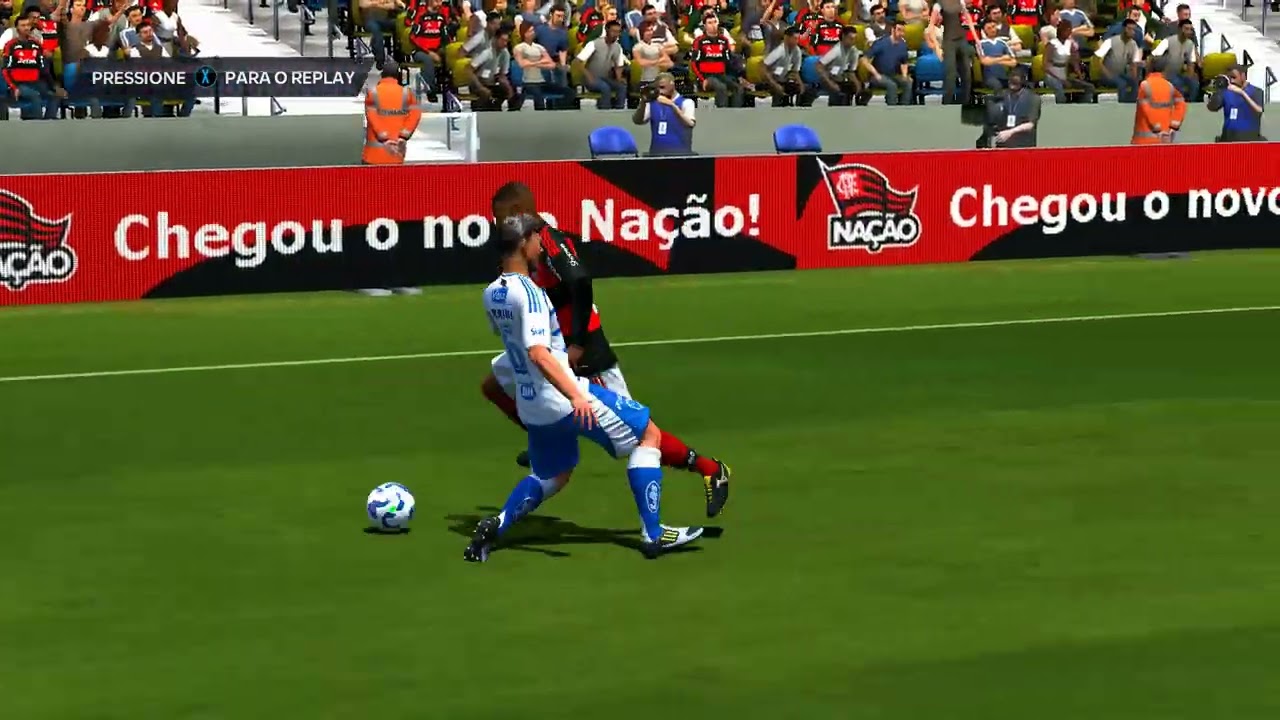 GAMEPLAY FLAMENGO X CRUZEIRO - PATCH FIFA TOTAL BRASIL - FIFA 14 PC