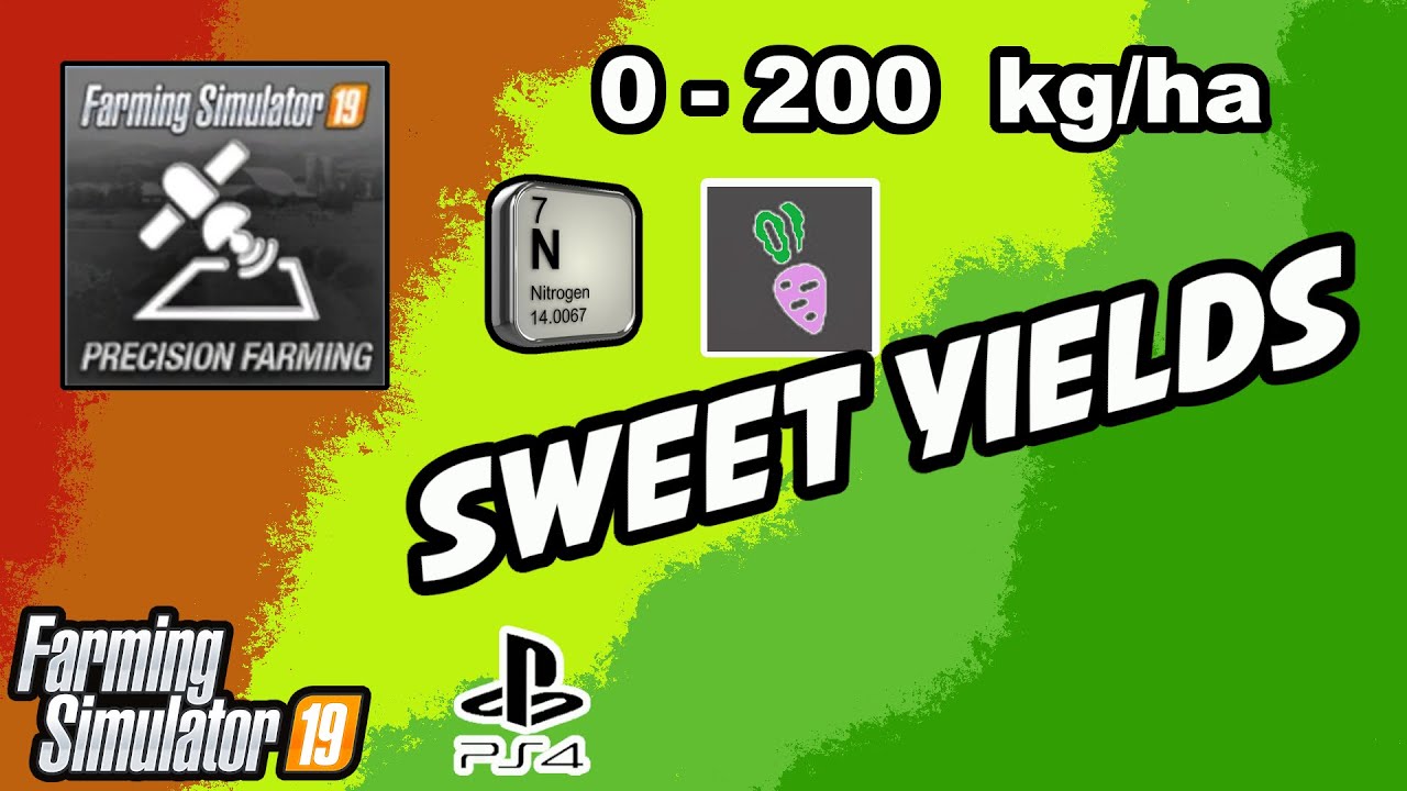 Nitrogen Effects On Sugar Beets | Precision Farming On Console | Farming Simulator 19