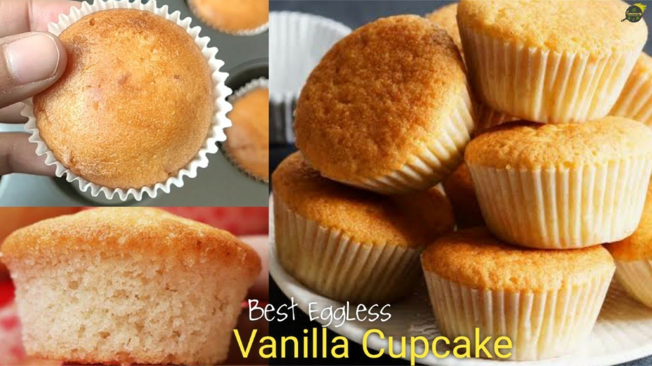 Eggless Vanilla Cupcake Recipe | How To Make Perfect Vanilla Cupcakes | Eggless Vanilla Cupcakes