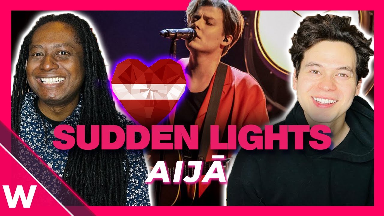 Sudden Lights Aijā Reaction | Latvia Eurovision 2023