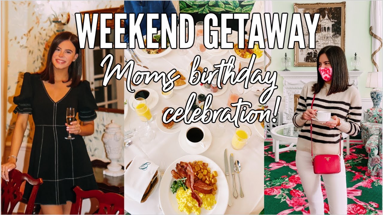 VLOG | weekend getaway at the Greenbrier celebrating my moms birthday!
