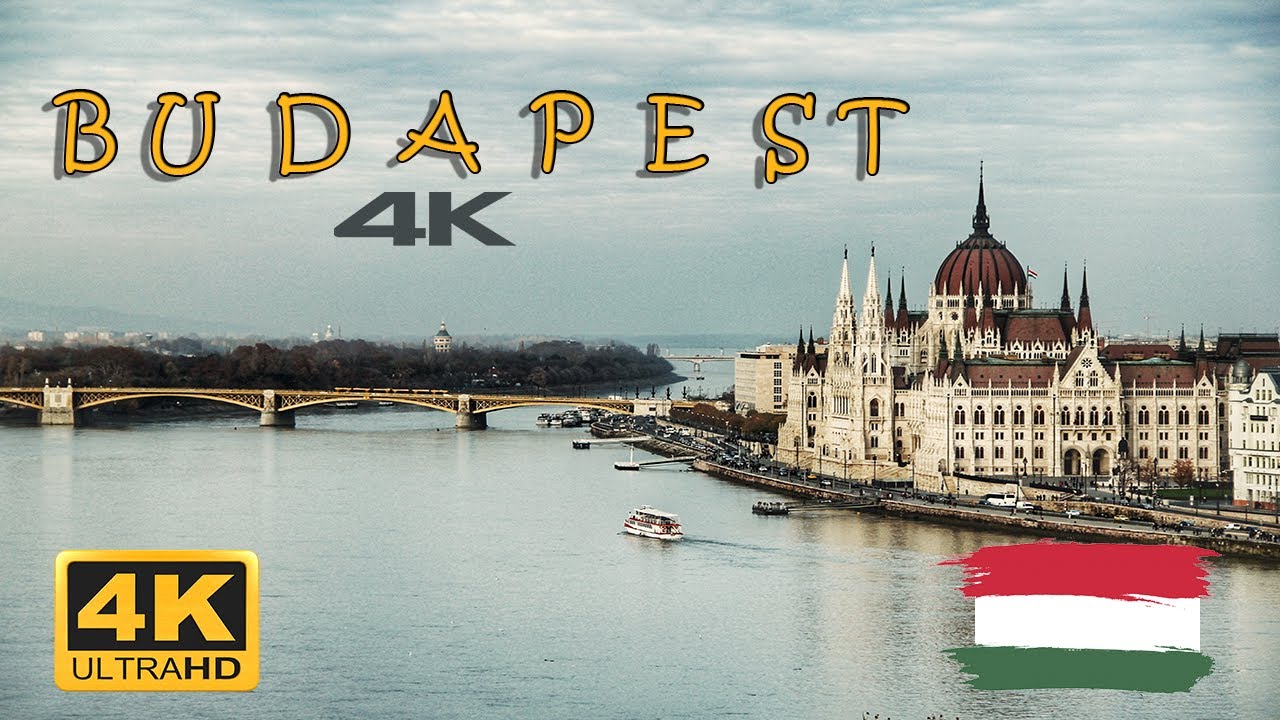 Budapest  HUNGARY IN 4K 🇭🇺 DRONE aerial city view 60fps (UHD)