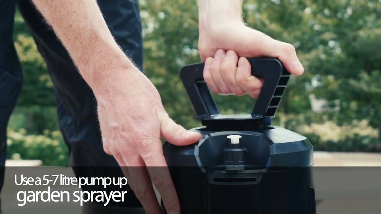 How to apply Patio Black Spot Remover