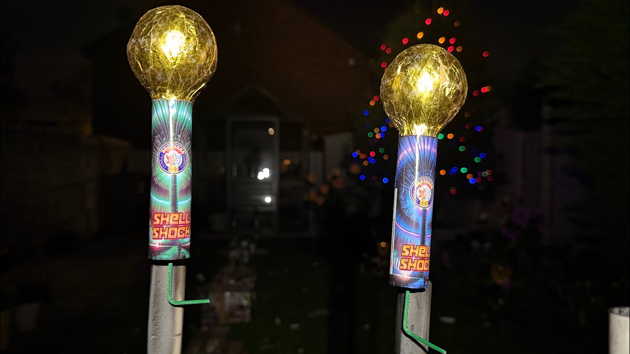 Brothers Pyrotechnics - Shell Shock Rockets 