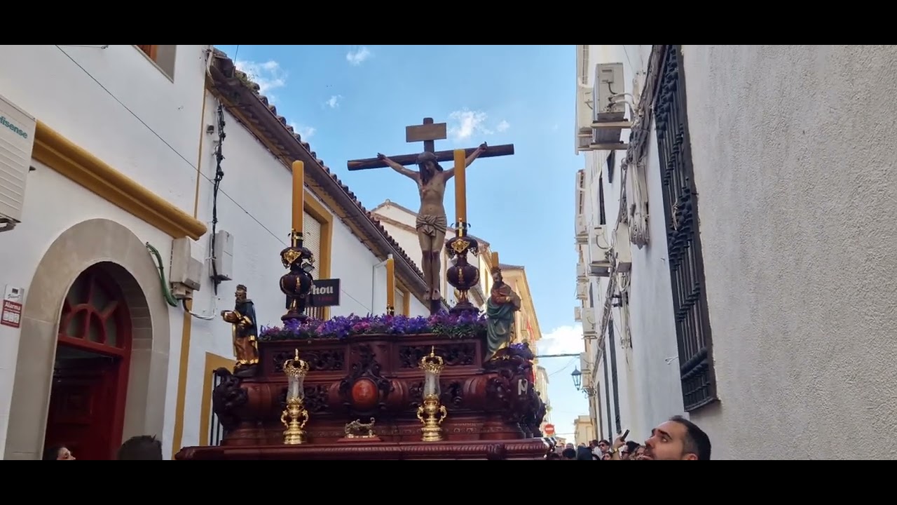 Cristo de la Buena Muerte por la calle Plaza de La Carolina, Jaén 2025