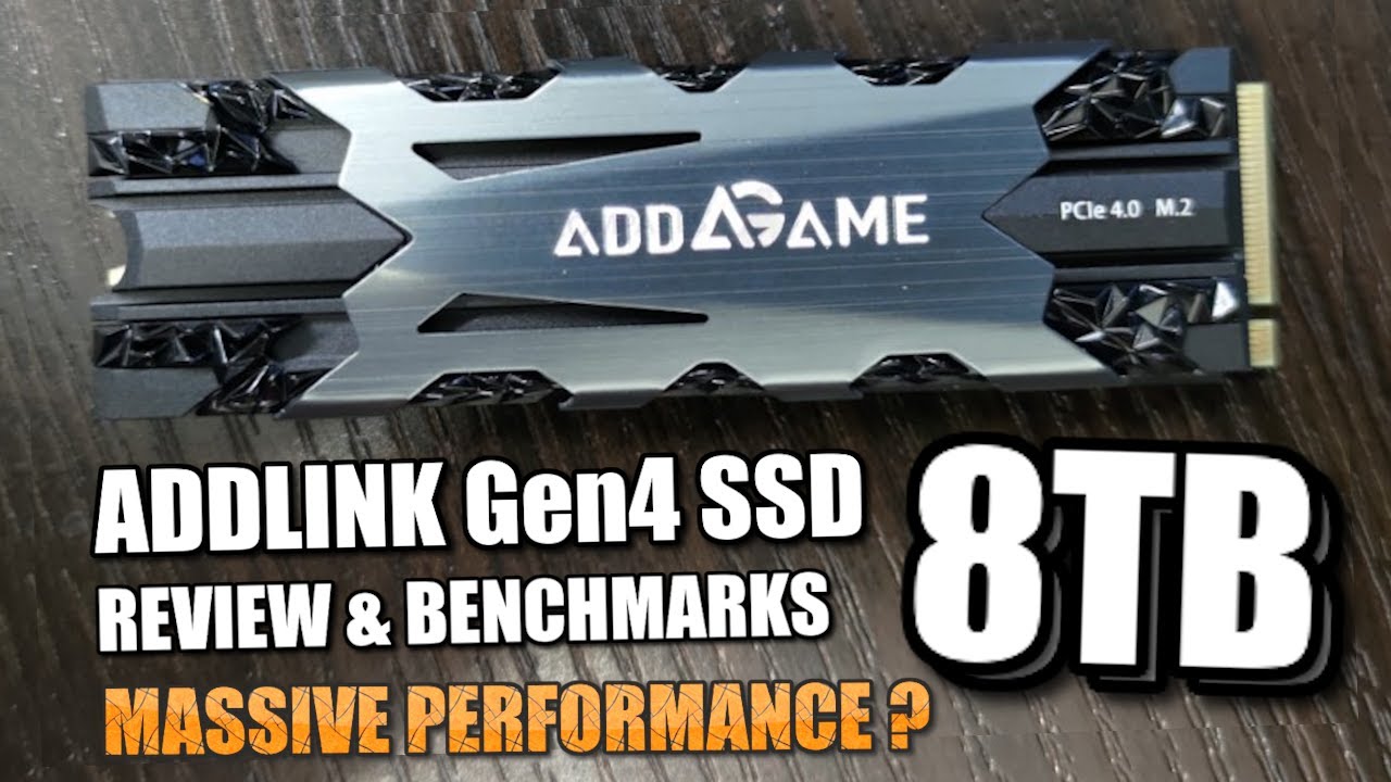 Addlink 8TB A95 SSD Review - MASSIVE Performance?