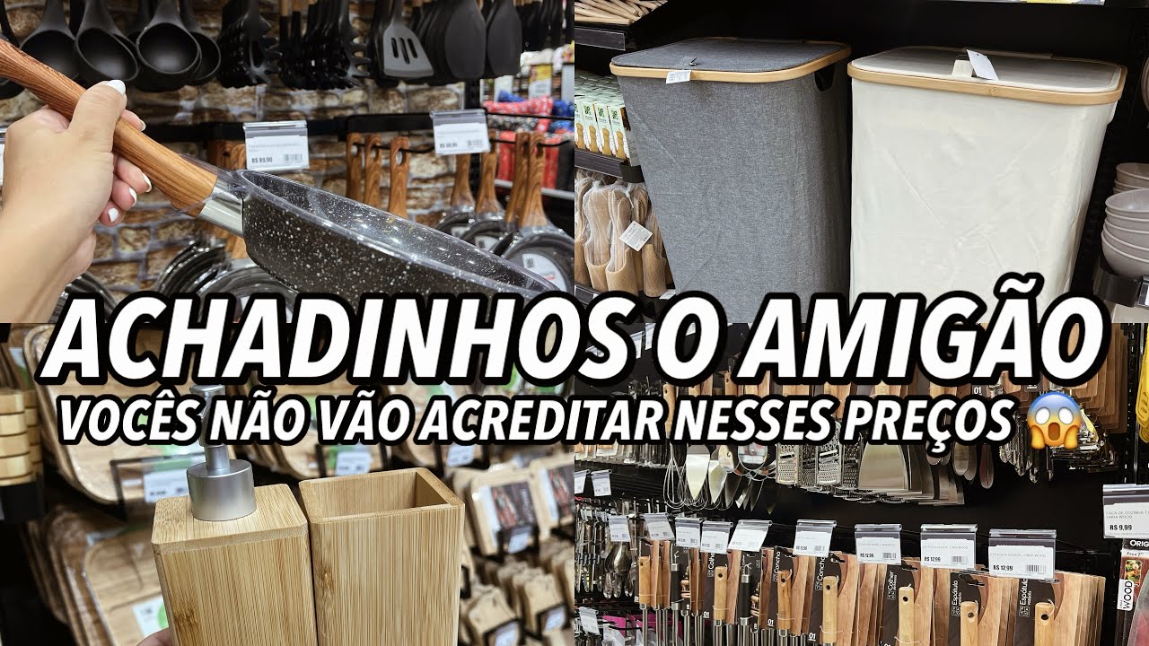 ACHADINHOS MUITO BARATOS NO AMIGÃO 😍 DECORAÇÃO E UTILIDADES PARA O SEU LAR A PREÇO DE SHOPEE