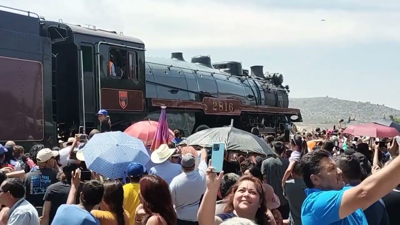 Carneros coah, Canadian Pacífic locomotora 2816 pisando suelo coahuilense.