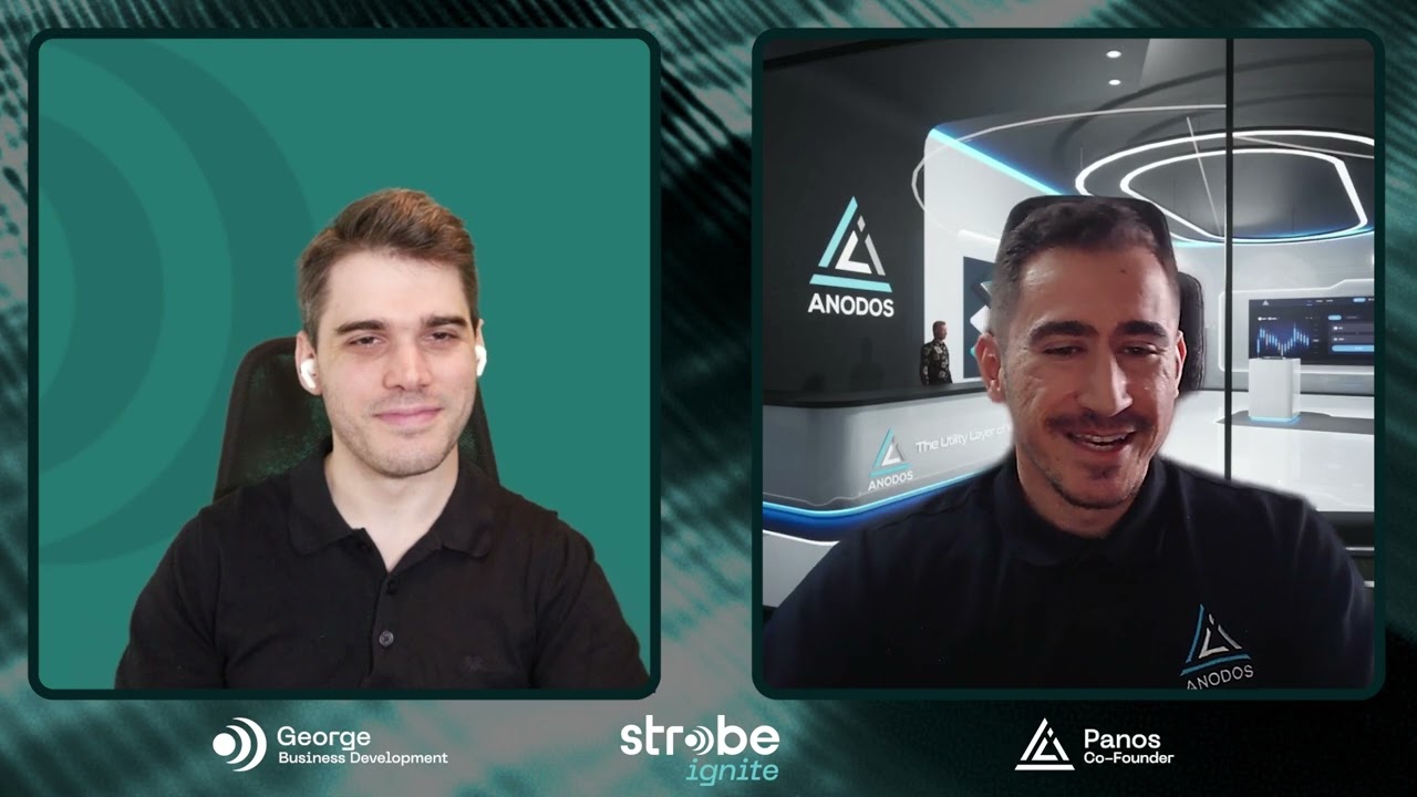 Strobe Ignite Ep 03 | Anodos Finance – w/ Co-Founder Panos