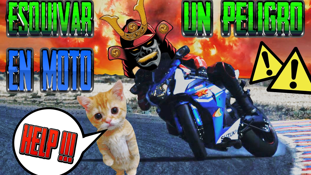 COMO ESQUIVAR UN PELIGRO EN MOTO ??? (#ZoDzRules07)