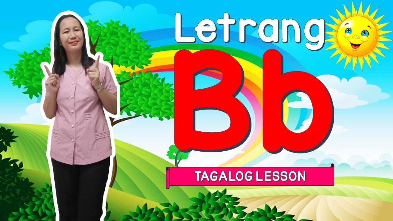 Letrang Bb // Tunog /b/ Mga Larawan na nagsisimula sa Letrang Bb