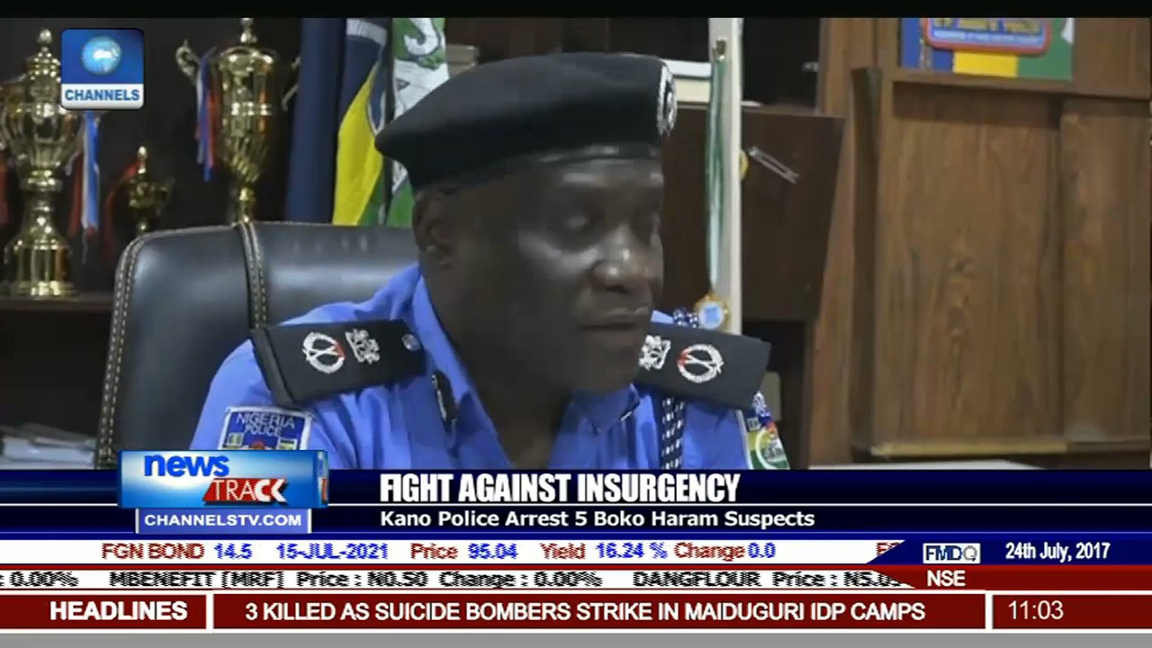 Kano Police Arrest Five Boko Haram Suspects