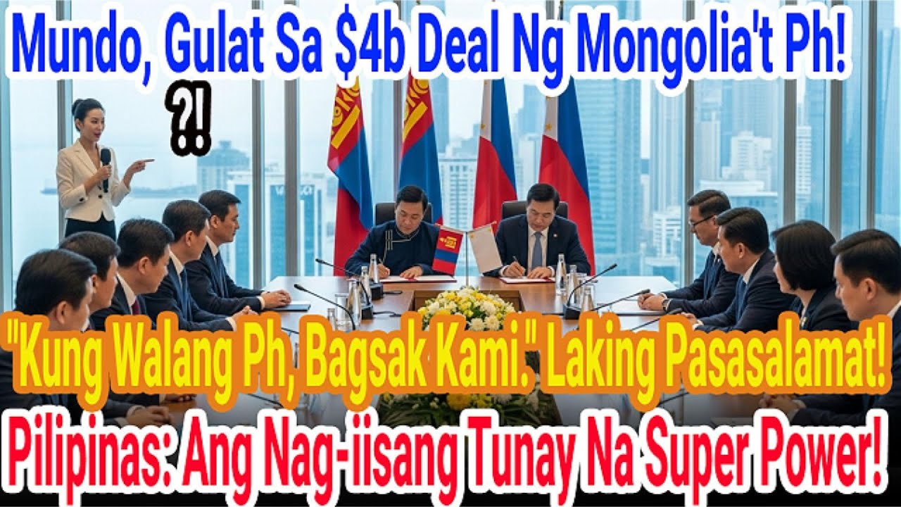 Pilipinas Lang, Pinili Ng Mongolia! $4b Kontrata, Ikinagulat Ng China't Us!