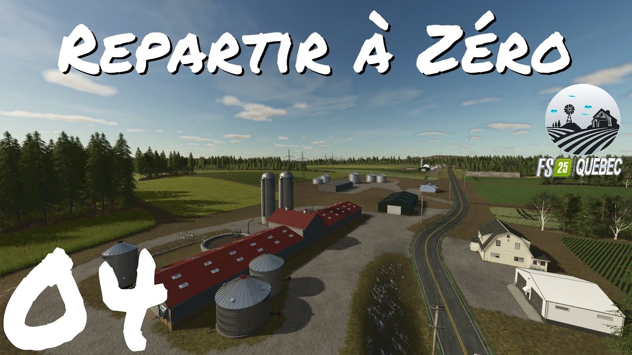 Un premier champs cultivable - 04 - Repartir à Zéro - La Campagne Québécoise sur FS25