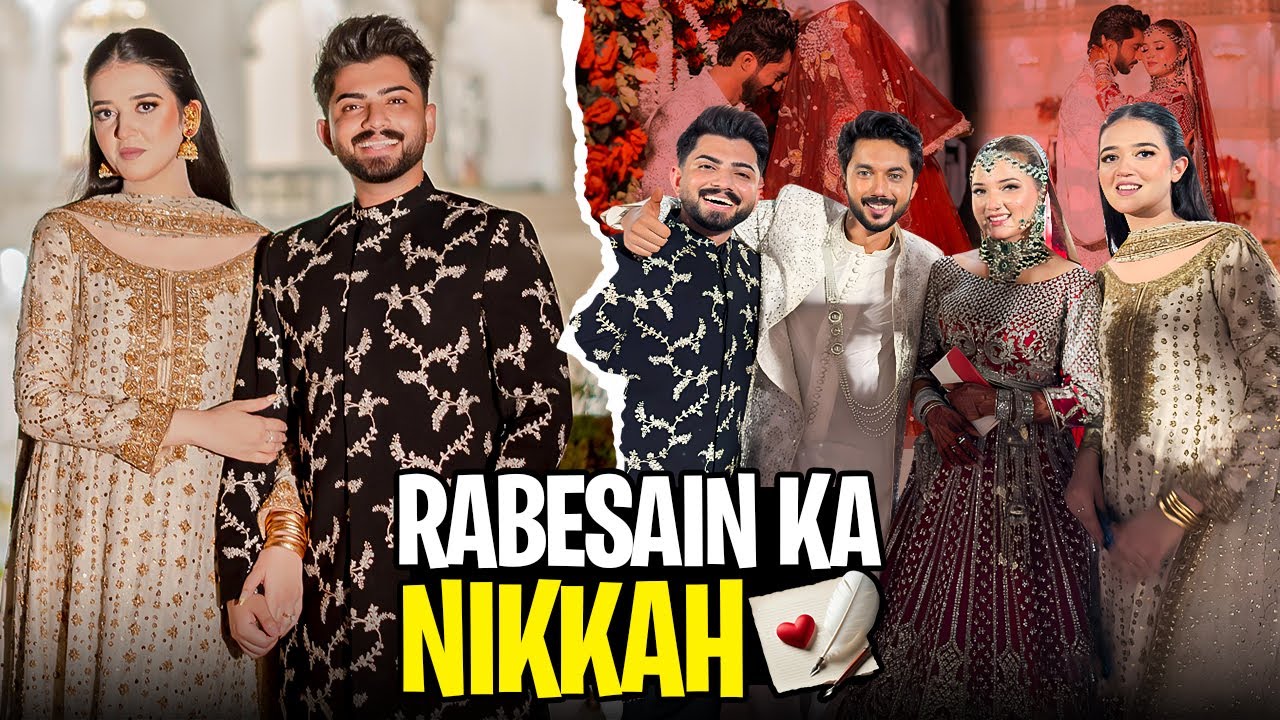 Rabeeca Hussain ka Grand Nikkah Event ♥️ | Aur aik Bohat Bara Surprise | Zaraib Vlogs