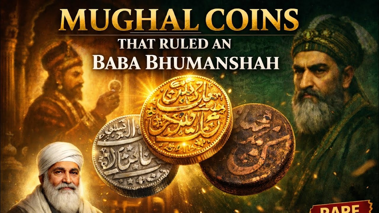 “Sacred Silver Imperial Gold: The Untold Mughal Coin Legacy from Jahangir’s Court to Baba Bhumanshah