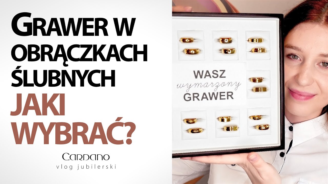 GRAWER W OBRĄCZKACH ŚLUBNYCH - Jaki wybrać? Sprawdź przykłady tekstów oraz grafik