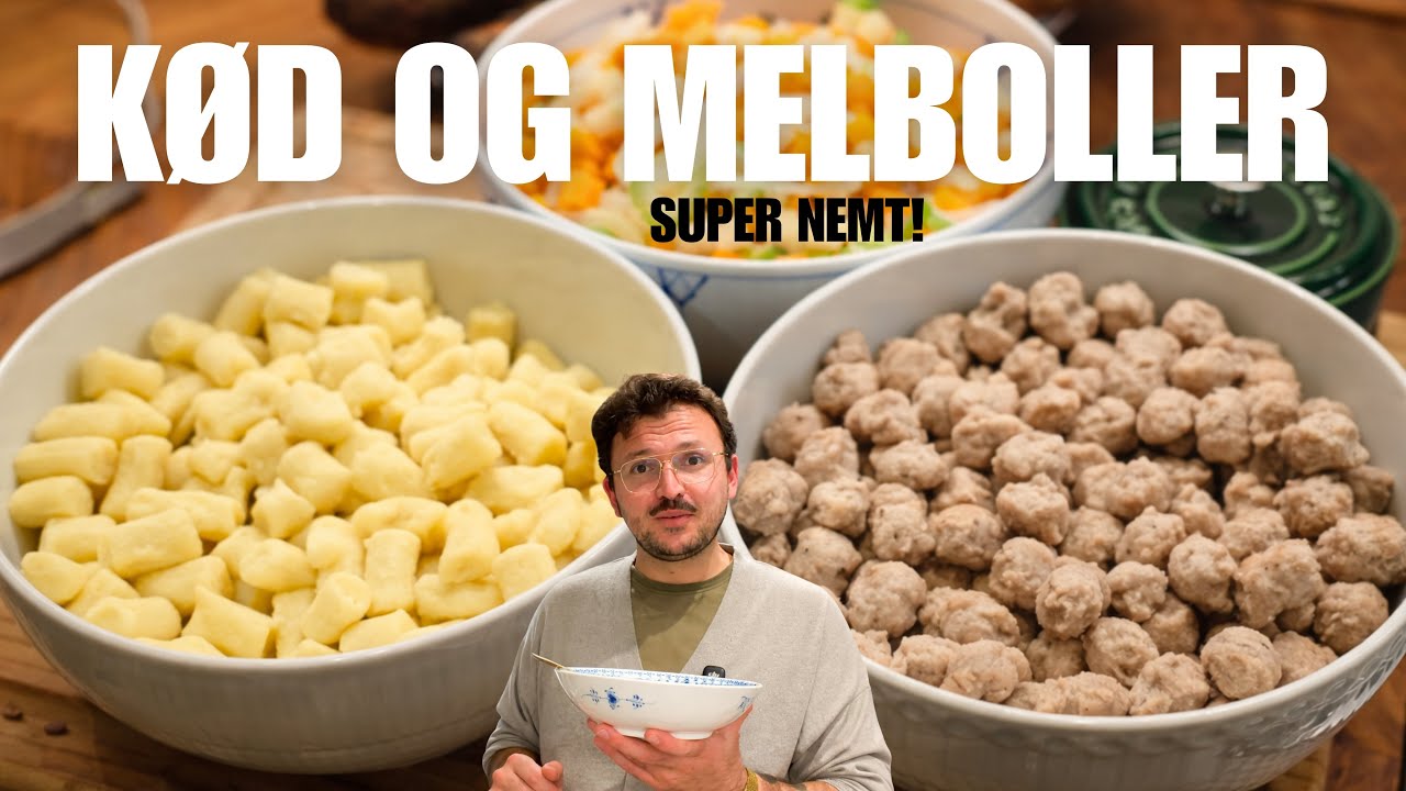 annonce Opskrift på Kød- og melboller som mormor lavede det.