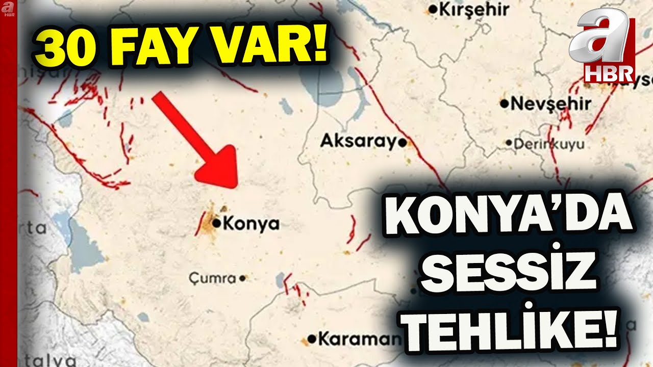 Konya'da 30 Fay Olduğu Belirlendi... Yıkıcı Deprem Riski Var Mı? | A Haber