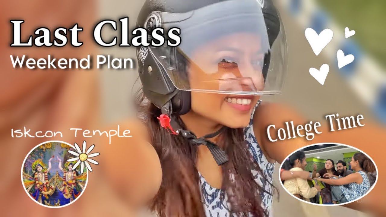 LAST DAY - weekend plan | KOLKATA CYCLONE 😳 | ISKCON Temple Newtown | Mansi Gupta | #vlog | MG400