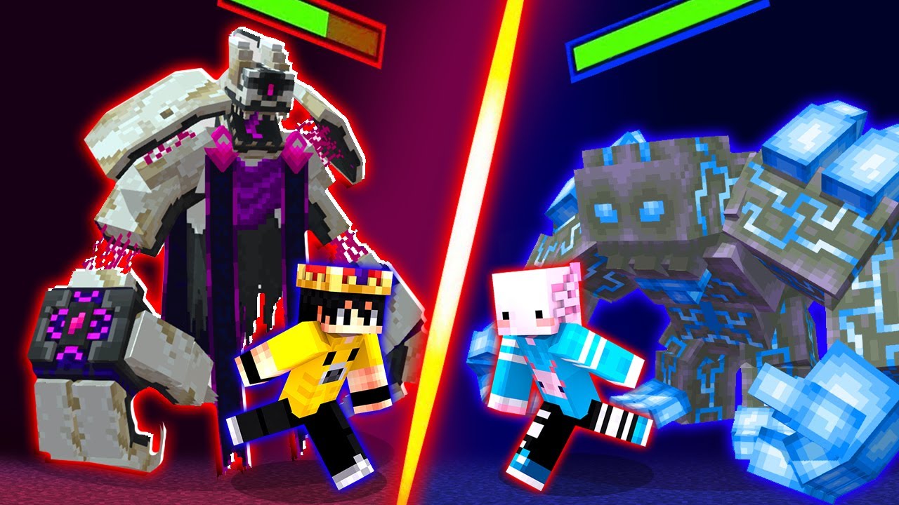 Minecraft'ta KENDİ BOSSLARIMIZI OLUŞTURDUK!!